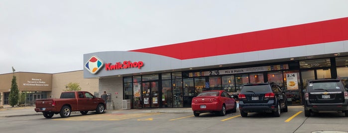 Kwik Shop is one of Gas & Convenience.