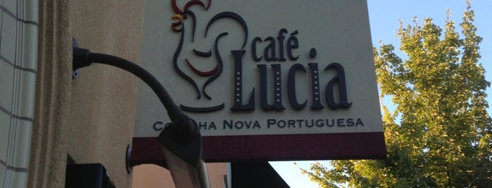 Cafe Lucia is one of สถานที่ที่บันทึกไว้ของ Victor.