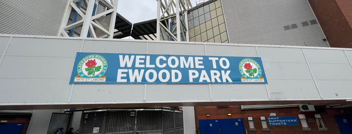 Ewood Park is one of Premier League winners stadiums.