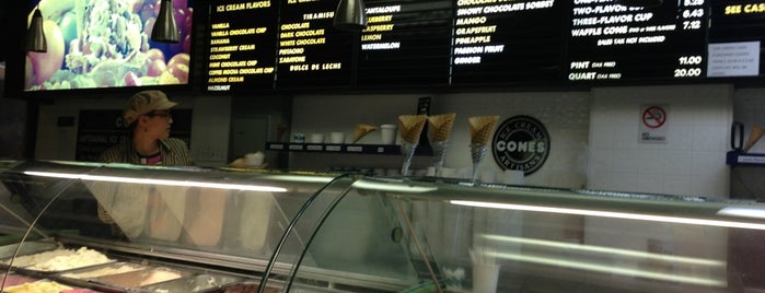 Cones is one of Cafes, Dessert Bars & Bakeries.