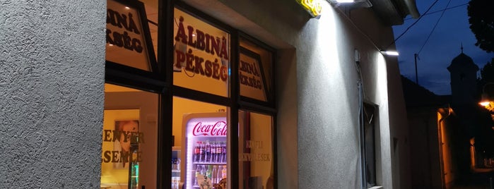Álbiná Pékség is one of Cukrászdák & Pékségek.