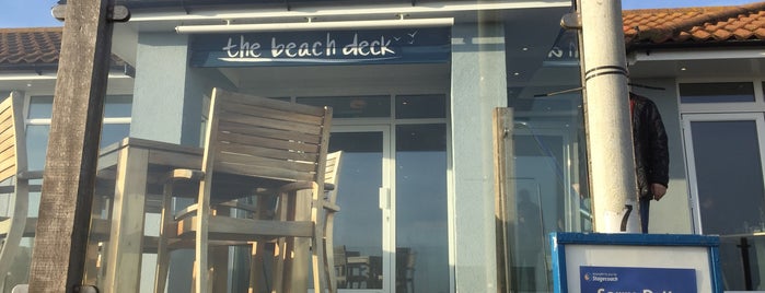 The Beach Deck Cafe is one of Nice things.