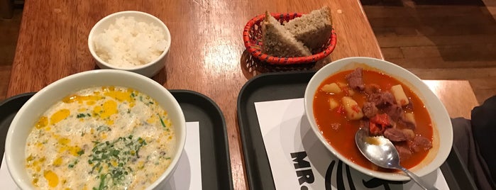 Mr. Soup is one of P 님이 좋아한 장소.