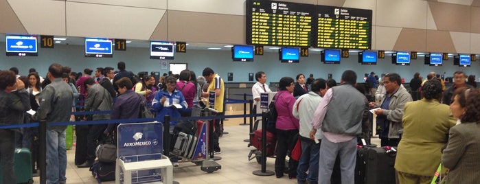 Jorge Chávez Uluslararası Havalimanı (LIM) is one of Aeropuertos del mundo.