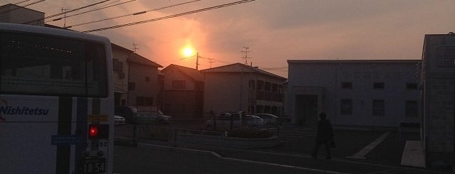 飯倉バス停 is one of 西鉄バス停留所(1)福岡西.