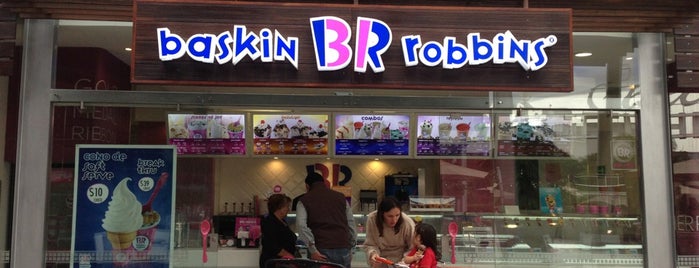 Baskin-Robbins is one of สถานที่ที่บันทึกไว้ของ Aline.