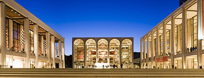 Lincoln Center for the Performing Arts is one of 10 Stunning Things To Run Past In New York City.