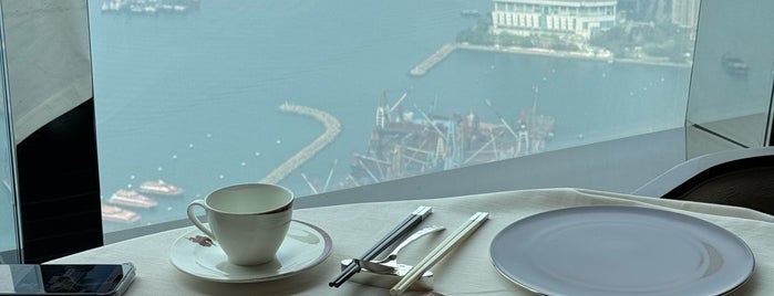 Tin Lung Heen is one of Michelin Stars Restaurants HK.