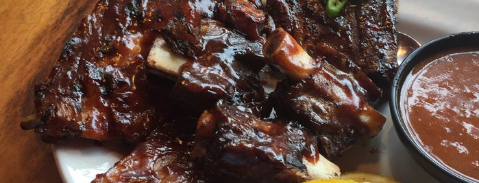Texas Ribs® is one of Restaurantes df.