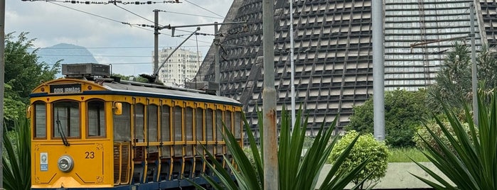 Estação dos Bondes de Santa Teresa is one of Lugares Visitar En Rio De Janeiro.