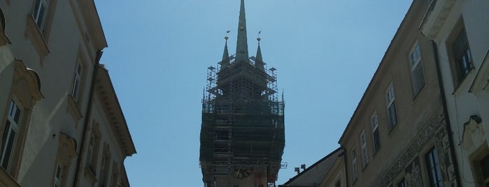 Radniční věž is one of Znojmem.