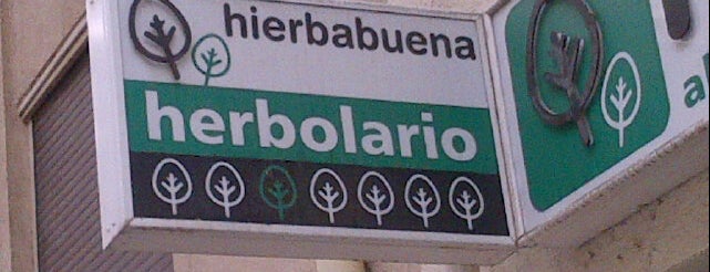 Herbolario Hierbabuena is one of Tiendas eco, bio comida.