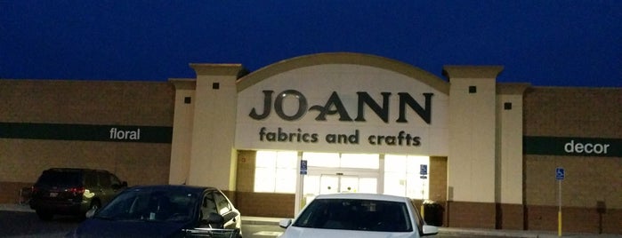 JOANN Fabrics and Crafts is one of Restaurants and shops close by.