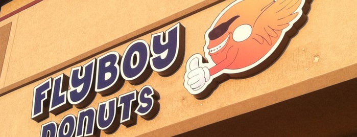 Flyboy Donuts is one of Good places to eat that arent restaurants.