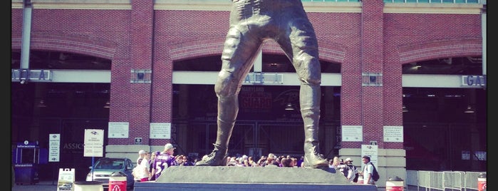 Johnny Unitas Statue is one of JODY & MY PLACES IN MD REISTERSTOWN, OWINGS MILLS,.