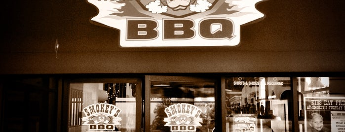 Smokey's House of BBQ is one of Moo.