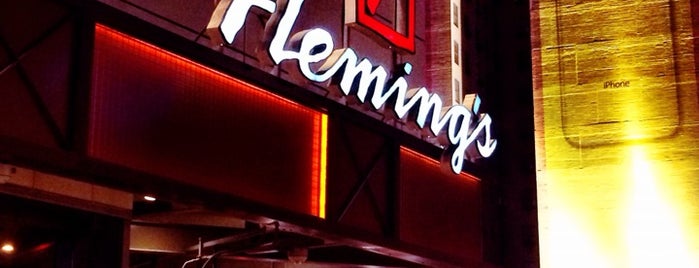 Fleming's Prime Steakhouse & Wine Bar is one of The 15 Best Places for Wine Tastings in Downtown Los Angeles, Los Angeles.