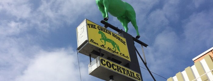 The Green Horse Nightclub is one of Neon/Signs S. California 2.