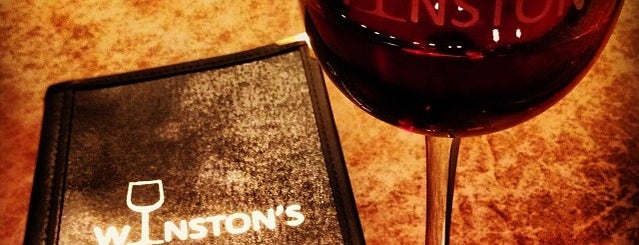Winston's Wine Bar is one of Savannah.