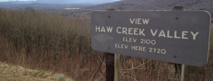 Haw Creek Valley Overlook is one of Along the Blue Ridge Parkway.