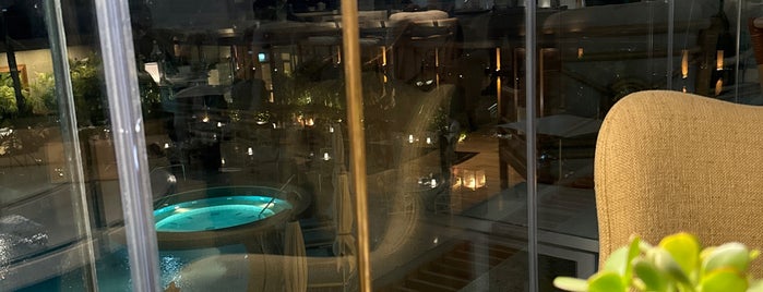 Pool Grill at Four Seasons Hotel Cairo at Nile Plaza is one of Astrology Reader-Mamaprofroy.