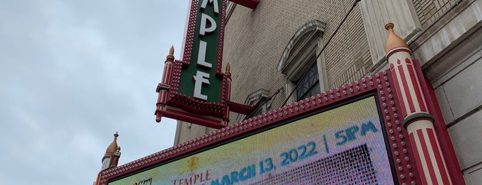 Temple Theatre is one of Saginaw Bucket List.