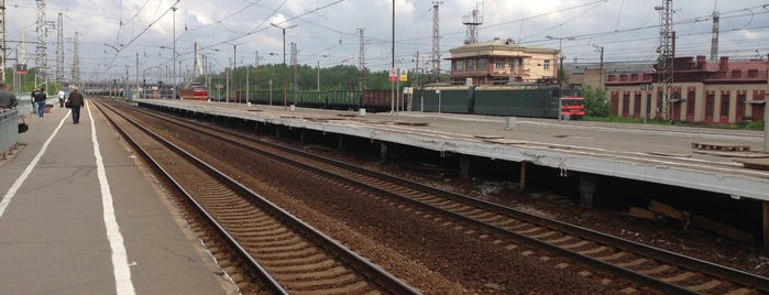 Ж/Д станция Обухово is one of Железнодорожные объекты и станции.