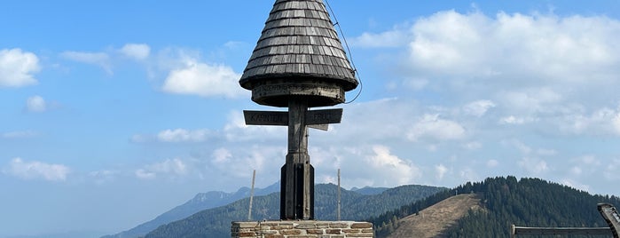 Dreiländereck - Österreich-Italien-Slowenien is one of Kärnten - Österreich 07/2015.