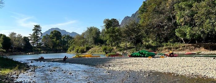 Vang Vieng Organic Farm is one of Restaurants.