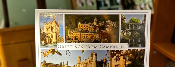 Cambridge University Press Bookshop is one of 🎓🛶Cambridge🎾🍓.