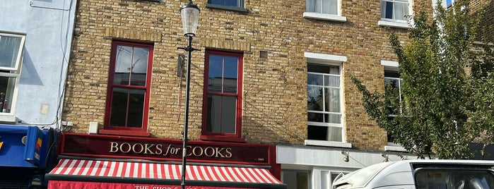 Books For Cooks is one of London 🇬🇧.