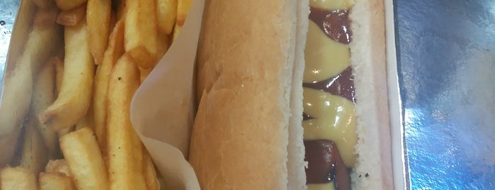 Mr Hot Dog is one of Athens fav.