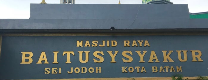 Masjid Baitusy Syakur is one of Best Of Religious Places.