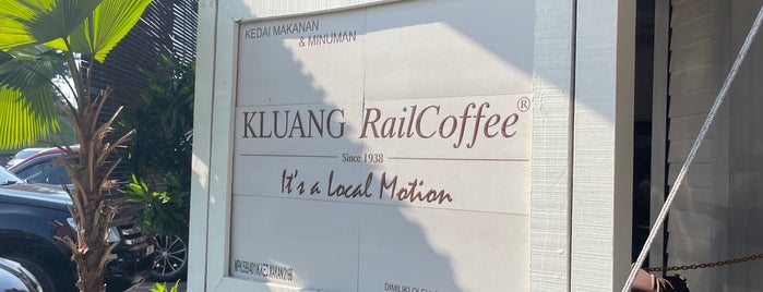 Kluang RailCoffee is one of Places.