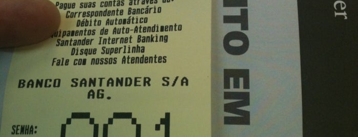 Santander is one of Meus Lugares.