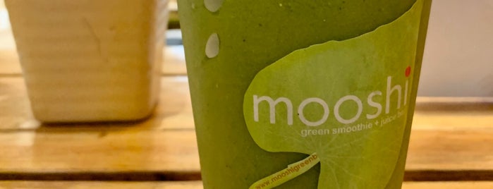 Mooshi Green Smoothie + Juice Bar is one of Restaurants  to try.