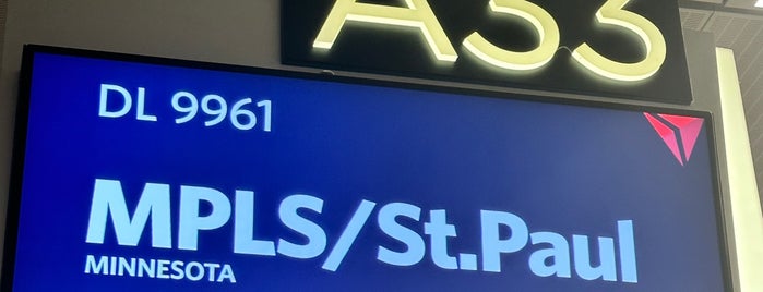 Gate A33 is one of MyATL.