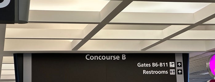 Concourse B is one of Most Visited.