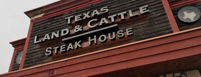 Texas Land & Cattle Steak House is one of Foof.