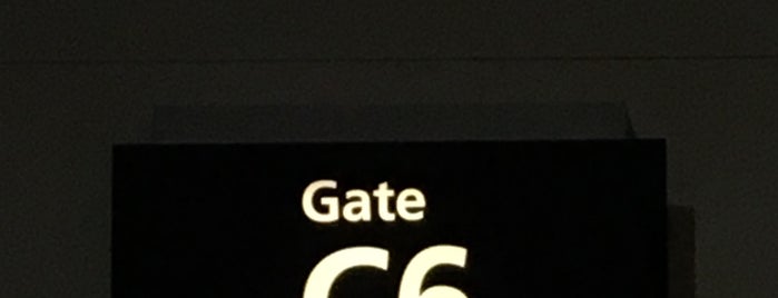 Gate C6 is one of DTW Domination.
