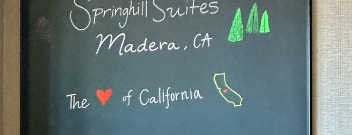 SpringHill Suites Madera is one of Between SJC and LAS.