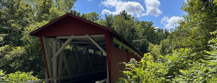 Everett Road Covered Bridge is one of Guide to Peninsula's Best Spots.