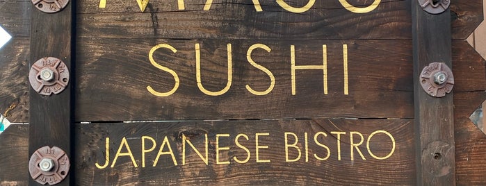 Masu Sushi is one of Bo's.