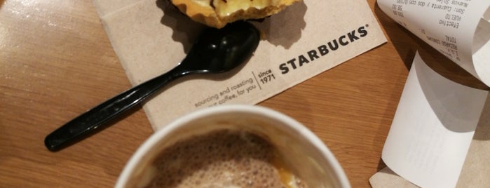 Starbucks is one of cafe.