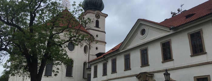 Břevnovský klášter is one of Prag.