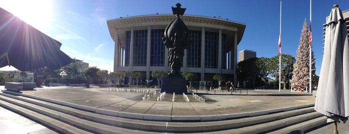 Music Center Plaza is one of LA baby.