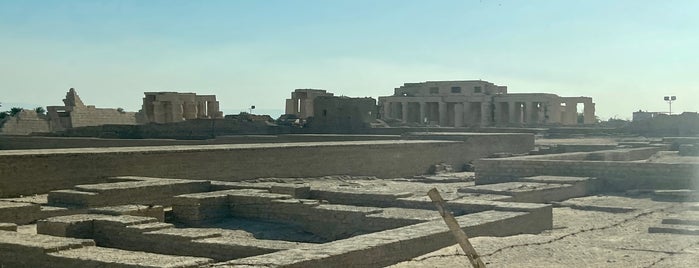 Ramesseum Temple is one of Egito.
