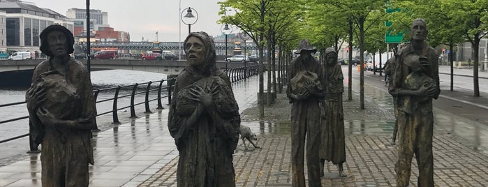 The Famine Memorial is one of Dublin.