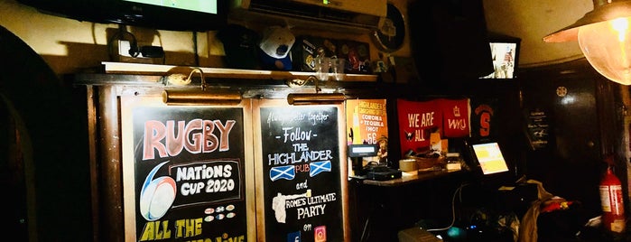 The Highlander Pub is one of Alessandroさんのお気に入りスポット.