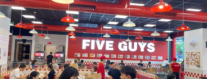 Five Guys is one of Shanghai.